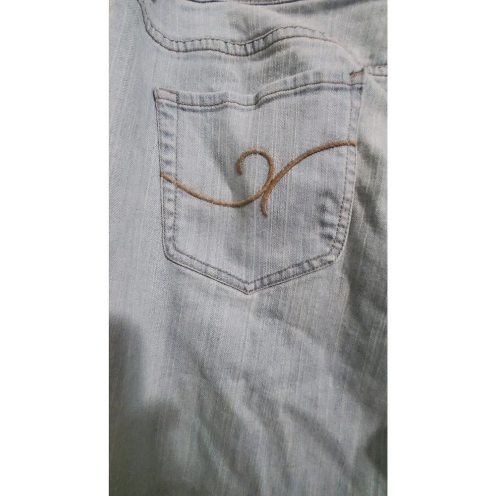 Women's Chico's Light Blue Boot Cut Jeans Size 2.5 Reg